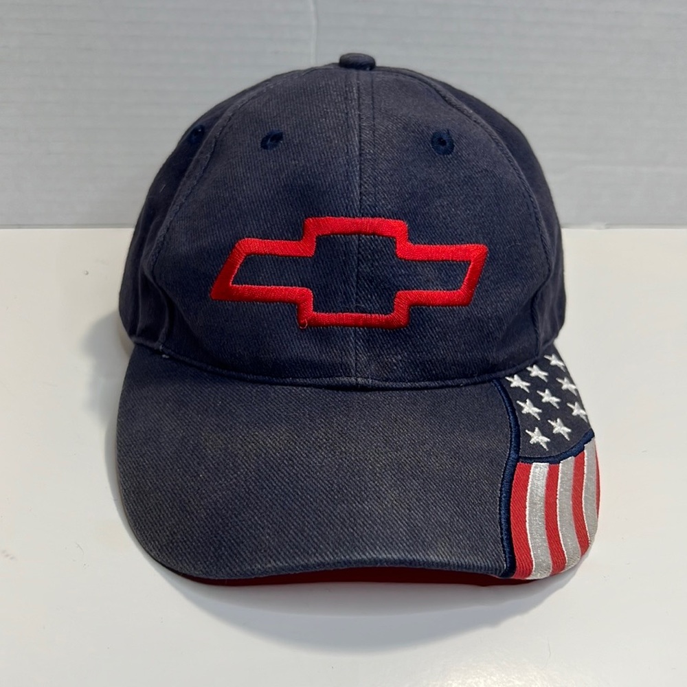 Chevy American Themed Blue baseball cap with American flag